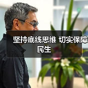 坚持底线思维 切实保障民生（图1）