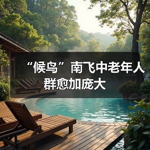 “候鸟”南飞中老年人群愈加庞大(图2) “候鸟”南飞中老年人群愈加庞大(图2)