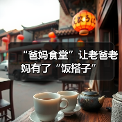 “爸妈食堂”让老爸老妈有了“饭搭子”(图3) “爸妈食堂”让老爸老妈有了“饭搭子”(图3)