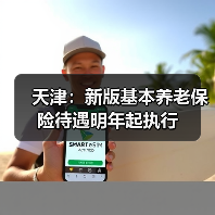 天津：新版基本养老保险待遇明年起执行（图1）