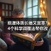 痰湿体质长痘又宫寒?4个科学调理法帮你改善体质(图2) 痰湿体质长痘又宫寒?4个科学调理法帮你改善体质(图2)