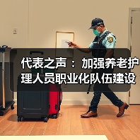 代表之声 :加强养老护理人员职业化队伍建设(图3) 代表之声 :加强养老护理人员职业化队伍建设(图3)