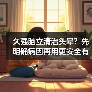 久强脑立清治头晕?先明确病因再用更安全有效(图1) 久强脑立清治头晕?先明确病因再用更安全有效(图1)
