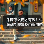 牛膝怎么用才有效?生熟炮制差异及中医用药指南(图2) 牛膝怎么用才有效?生熟炮制差异及中医用药指南(图2)