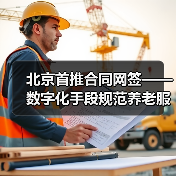 北京首推合同网签——数字化手段规范养老服务(图1) 北京首推合同网签——数字化手段规范养老服务(图1)