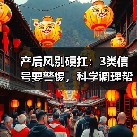 产后风别硬扛:3类信号要警惕,科学调理帮你恢复(图2) 产后风别硬扛:3类信号要警惕,科学调理帮你恢复(图2)