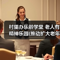 村里办乐龄学堂 老人有精神乐园(推动扩大老年教育资源供给①)(图1) 村里办乐龄学堂 老人有精神乐园(推动扩大老年教育资源供给①)(图1)