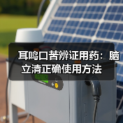 耳鸣口苦辨证用药：脑立清正确使用方法（图3）