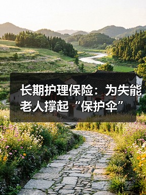 长期护理保险:为失能老人撑起“保护伞”(图4) 长期护理保险:为失能老人撑起“保护伞”(图4)