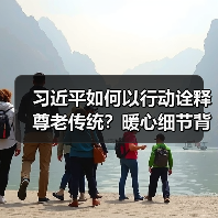 习近平如何以行动诠释尊老传统？暖心细节背后的故事（图1）