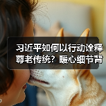 习近平如何以行动诠释尊老传统？暖心细节背后的故事（图3）
