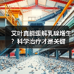 艾叶真能缓解乳腺增生？科学治疗才是关键（图1）