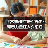 名校毕业生进军养老业 青春力量注入夕阳红（图4）