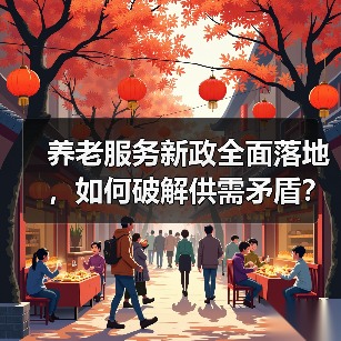 养老服务新政全面落地,如何破解供需矛盾?(图4) 养老服务新政全面落地,如何破解供需矛盾?(图4)