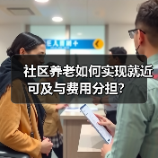 社区养老如何实现就近可及与费用分担?(图1) 社区养老如何实现就近可及与费用分担?(图1)