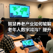 智慧养老产业如何破解老年人数字鸿沟?提升智能技术应用能力关键在哪(图2) 智慧养老产业如何破解老年人数字鸿沟?提升智能技术应用能力关键在哪(图2)