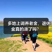 多地上调养老金,退休金真的涨了吗?(图3) 多地上调养老金,退休金真的涨了吗?(图3)