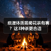 痰湿体质喝菊花茶有害？这3种茶更合适（图1）