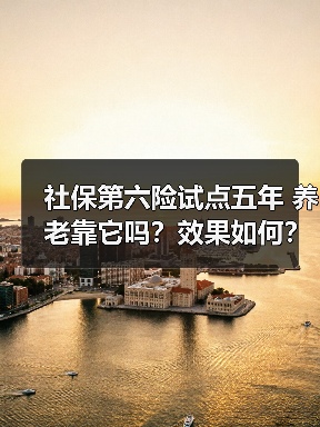 社保第六险试点五年 养老靠它吗？效果如何？（图3）