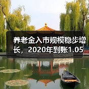 养老金入市规模稳步增长，2020年到账1.05万亿（图2）