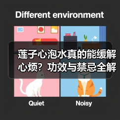 莲子心泡水真的能缓解心烦？功效与禁忌全解析（图1）