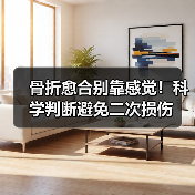 骨折愈合别靠感觉!科学判断避免二次损伤(图1) 骨折愈合别靠感觉!科学判断避免二次损伤(图1)