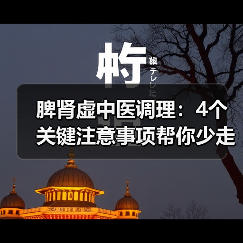 脾肾虚中医调理:4个关键注意事项帮你少走弯路(图4) 脾肾虚中医调理:4个关键注意事项帮你少走弯路(图4)