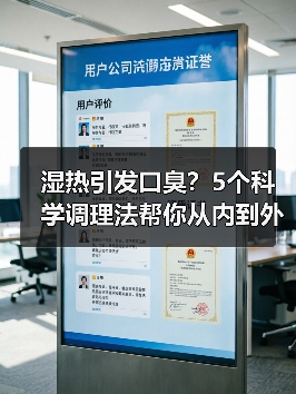 湿热引发口臭?5个科学调理法帮你从内到外改善(图1) 湿热引发口臭?5个科学调理法帮你从内到外改善(图1)