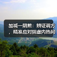 加减一阴煎:辨证调方,精准应对阴虚内热问题(图2) 加减一阴煎:辨证调方,精准应对阴虚内热问题(图2)