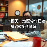 “回天”地区今年已建成7家养老驿站(图1) “回天”地区今年已建成7家养老驿站(图1)