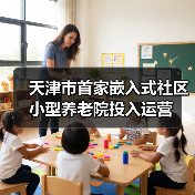 天津市首家嵌入式社区小型养老院投入运营(图2) 天津市首家嵌入式社区小型养老院投入运营(图2)