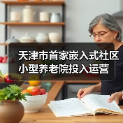 天津市首家嵌入式社区小型养老院投入运营(图1) 天津市首家嵌入式社区小型养老院投入运营(图1)
