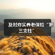 及时夯实养老保险“第三支柱”(图3) 及时夯实养老保险“第三支柱”(图3)