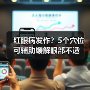 红眼病发作?5个穴位可辅助缓解眼部不适(图4) 红眼病发作?5个穴位可辅助缓解眼部不适(图4)
