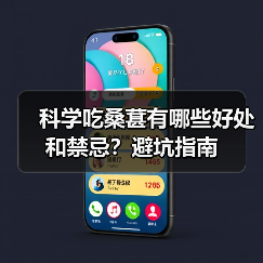 科学吃桑葚有哪些好处和禁忌?避坑指南(图2) 科学吃桑葚有哪些好处和禁忌?避坑指南(图2)