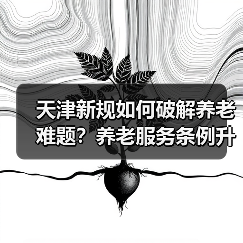 天津新规如何破解养老难题?养老服务条例升级解读(图3) 天津新规如何破解养老难题?养老服务条例升级解读(图3)
