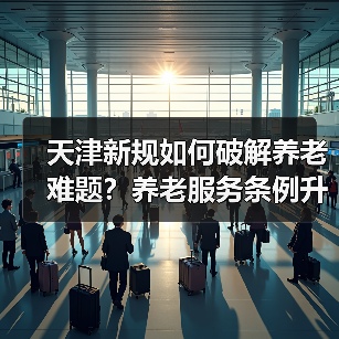 天津新规如何破解养老难题?养老服务条例升级解读(图1) 天津新规如何破解养老难题?养老服务条例升级解读(图1)