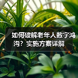 如何破解老年人数字鸿沟?实施方案详解(图2) 如何破解老年人数字鸿沟?实施方案详解(图2)