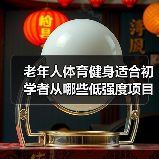 老年人体育健身适合初学者从哪些低强度项目开始入门